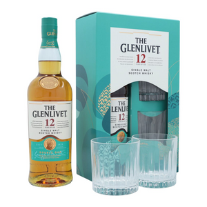 The Glenlivet 12YO Double Oak 0,7L 40% 2Glasses