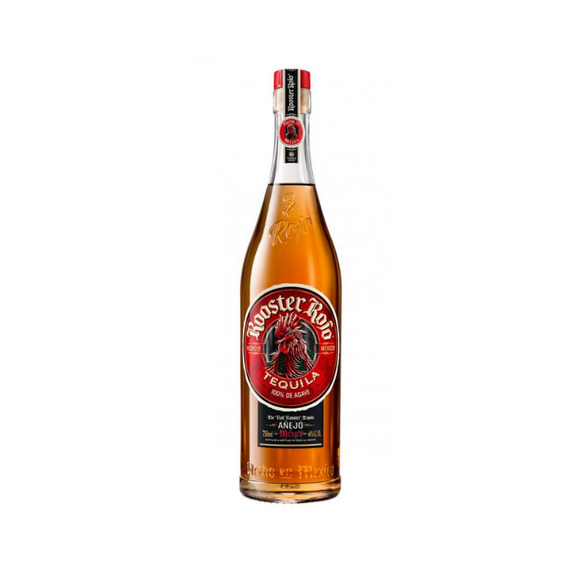 Rooster Rojo Anejo 100% Agave 0.7L 38%