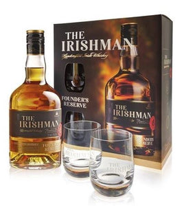 THE IRISHMAN Founders Reserve 40% 0,7L + Glasses