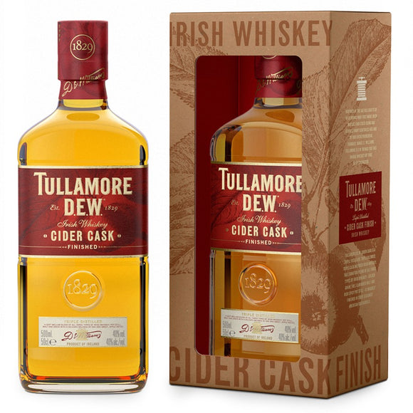 TULLAMORE DEW CIDER CASK 0,5L 40% GB